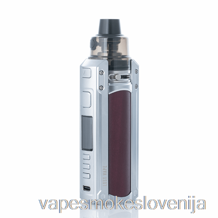 Vape Petrol Lost Vape Ursa Quest 100w Pod Mod Kit Nerjaveče/vijolično Srce Les